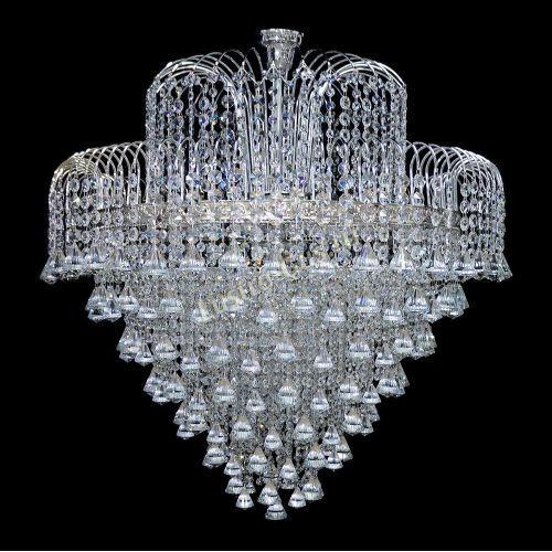 Люстра Агата №15 Конус в Ростове-на-Дону Гусь Хрустальный