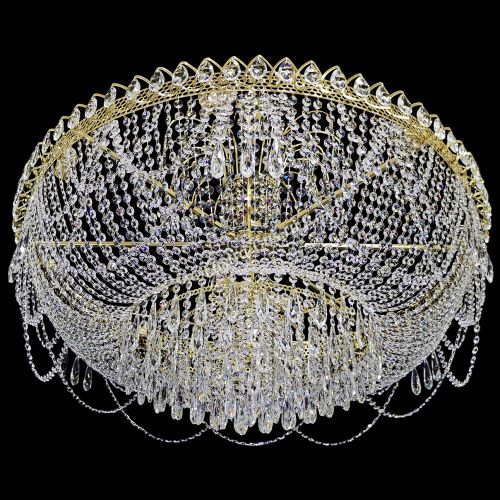 Люстра Хрустальный Каскад №12 Королевский в Ростове-на-Дону Гусь Хрустальный