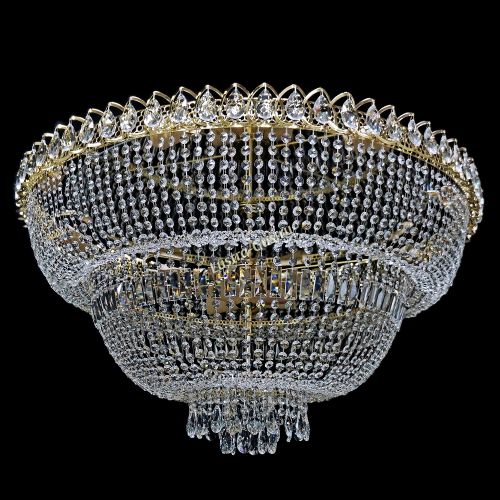 Люстра Хрустальный Каскад №13 2 яруса в Ростове-на-Дону Гусь Хрустальный