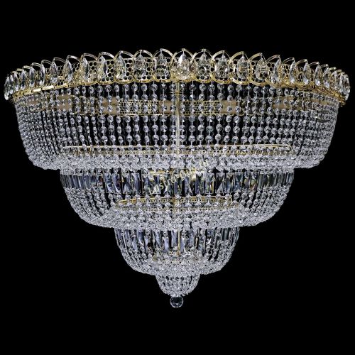 Люстра Хрустальный Каскад №17 3 яруса в Ростове-на-Дону Гусь Хрустальный