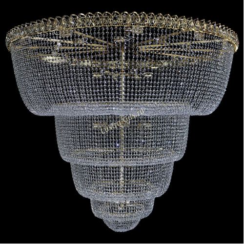 Люстра Хрустальный Каскад №48 5 ярусов в Ростове-на-Дону Гусь Хрустальный