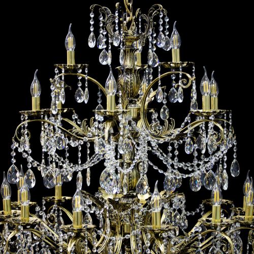 Люстра бронзовая Афина №21 в Ростове-на-Дону Гусь Хрустальный