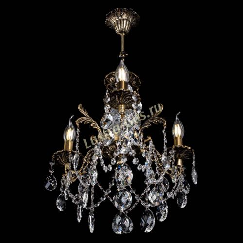 Люстра бронзовая Алфея №3/1 Баден в Ростове-на-Дону Гусь Хрустальный