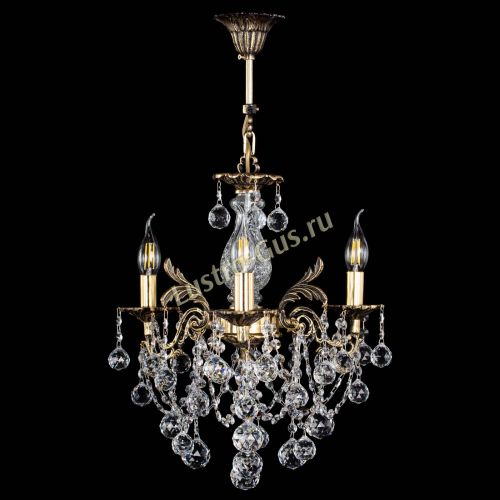 Люстра бронзовая Алфея №3/1 Шар в Ростове-на-Дону Гусь Хрустальный