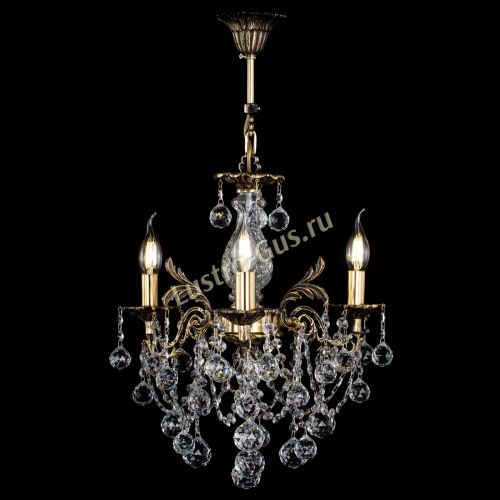 Люстра бронзовая Алфея №3/1 Шар в Ростове-на-Дону Гусь Хрустальный