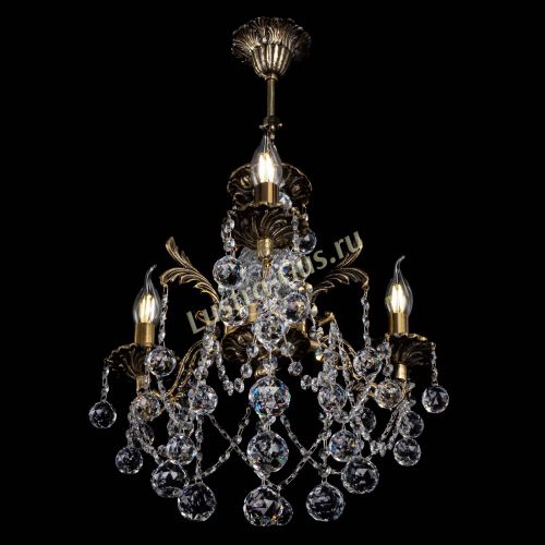 Люстра бронзовая Алфея №3/1 Шар в Ростове-на-Дону Гусь Хрустальный