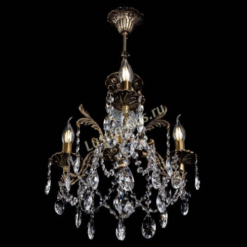 Люстра бронзовая Алфея №3/1 Журавлик в Ростове-на-Дону Гусь Хрустальный