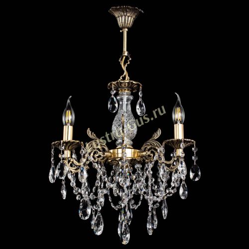 Люстра бронзовая Алфея №3/1 Журавлик в Ростове-на-Дону Гусь Хрустальный