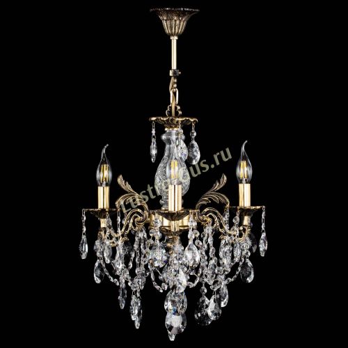 Люстра бронзовая Алфея №3/1 Звездочка в Ростове-на-Дону Гусь Хрустальный