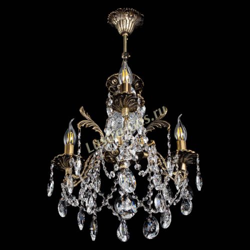 Люстра бронзовая Алфея №3/1 Звездочка в Ростове-на-Дону Гусь Хрустальный