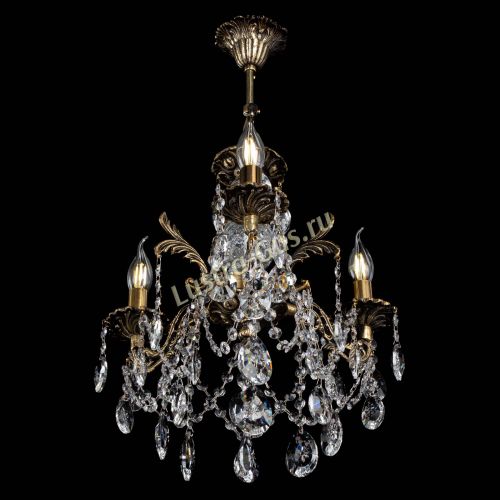 Люстра бронзовая Алфея №3/1 Звездочка в Ростове-на-Дону Гусь Хрустальный