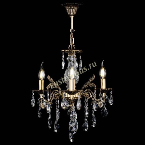 Люстра бронзовая Алфея №3/2 Баден в Ростове-на-Дону Гусь Хрустальный