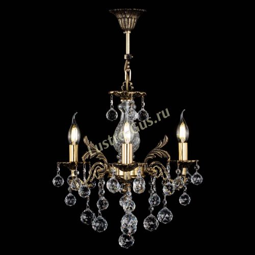 Люстра бронзовая Алфея №3/2 Шар в Ростове-на-Дону Гусь Хрустальный