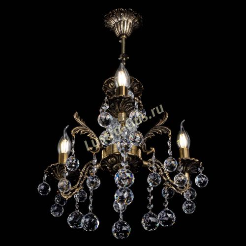 Люстра бронзовая Алфея №3/2 Шар в Ростове-на-Дону Гусь Хрустальный