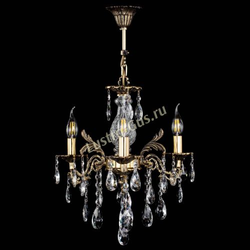 Люстра бронзовая Алфея №3/2 Журавлик в Ростове-на-Дону Гусь Хрустальный