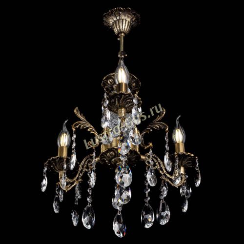 Люстра бронзовая Алфея №3/2 Журавлик в Ростове-на-Дону Гусь Хрустальный