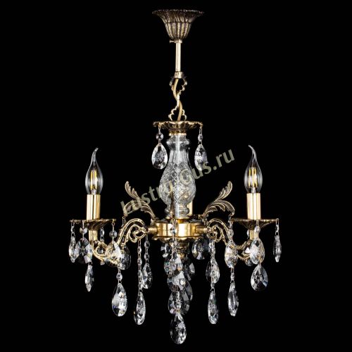 Люстра бронзовая Алфея №3/2 Звездочка в Ростове-на-Дону Гусь Хрустальный