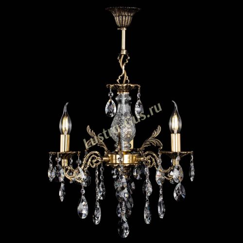 Люстра бронзовая Алфея №3/2 Звездочка в Ростове-на-Дону Гусь Хрустальный