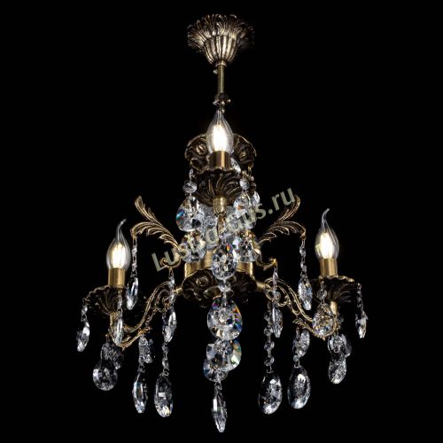 Люстра бронзовая Алфея №3/2 Звездочка в Ростове-на-Дону Гусь Хрустальный