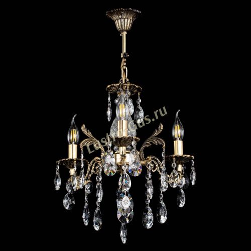 Люстра бронзовая Алфея №3/2 Звездочка в Ростове-на-Дону Гусь Хрустальный