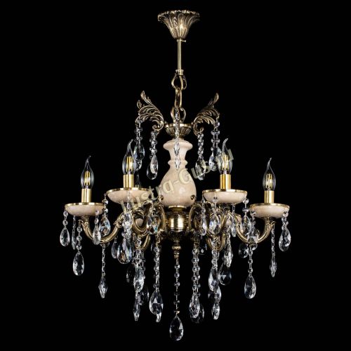 Люстра Алфея №6 с камнем журавлик в Ростове-на-Дону Гусь Хрустальный