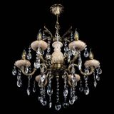 Люстра Алфея №6 с камнем журавлик в Ростове-на-Дону