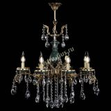 Люстра бронзовая Алфея Малахит №8 баден в Ростове-на-Дону