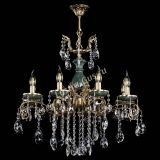 Люстра бронзовая Алфея Малахит №8 баден в Ростове-на-Дону