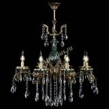 Люстра бронзовая Алфея Малахит №8 журавлик в Ростове-на-Дону