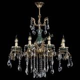 Люстра бронзовая Алфея Малахит №8 журавлик в Ростове-на-Дону