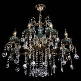 Люстра бронзовая Алфея Малахит №8 звездочка в Ростове-на-Дону