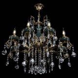 Люстра бронзовая Алфея Малахит №8 звездочка в Ростове-на-Дону