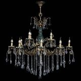 Люстра бронзовая Алфея Малахит №12 баден в Ростове-на-Дону