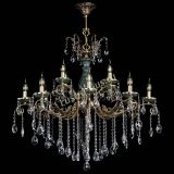 Люстра бронзовая Алфея Малахит №12 баден в Ростове-на-Дону