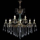 Люстра бронзовая Алфея Малахит №12 журавлик в Ростове-на-Дону