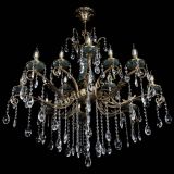 Люстра бронзовая Алфея Малахит №12 журавлик в Ростове-на-Дону