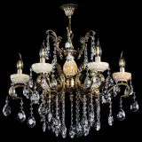 Люстра бронзовая Алфея Оникс №6/2 звездочка в Ростове-на-Дону