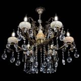 Люстра бронзовая Алфея Оникс №6/2 звездочка в Ростове-на-Дону