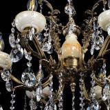 Люстра бронзовая Алфея Оникс №6/2 звездочка в Ростове-на-Дону