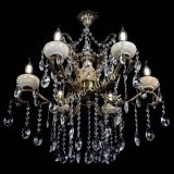 Люстра бронзовая Алфея Оникс №6 шар в Ростове-на-Дону