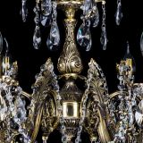 Бронзовая люстра Кассандра №8 лучик в Ростове-на-Дону