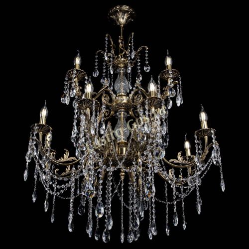 Люстра бронзовая Кассандра Алфея №12 журавлик в Ростове-на-Дону Гусь Хрустальный