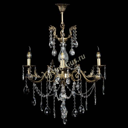 Люстра бронзовая Кассандра Алфея №3/1 баден в Ростове-на-Дону Гусь Хрустальный