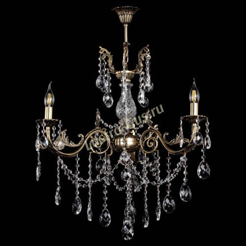 Люстра бронзовая Кассандра Алфея №3/1 баден в Ростове-на-Дону Гусь Хрустальный