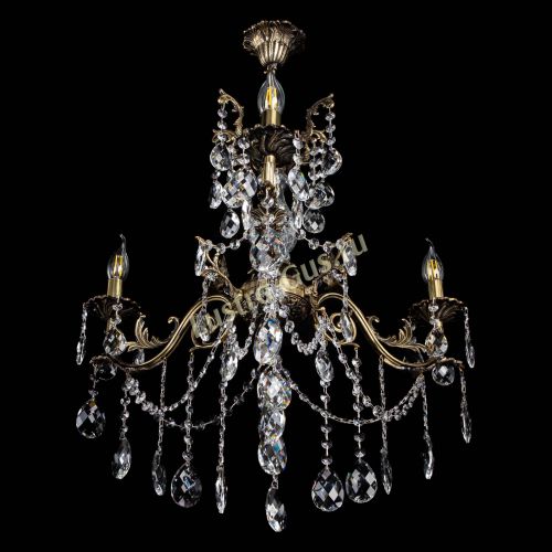 Люстра бронзовая Кассандра Алфея №3/1 баден в Ростове-на-Дону Гусь Хрустальный