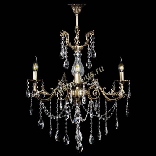 Люстра бронзовая Кассандра Алфея №3/1 журавлик в Ростове-на-Дону Гусь Хрустальный