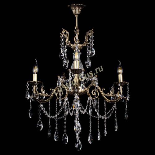 Люстра бронзовая Кассандра Алфея №3/1 журавлик в Ростове-на-Дону Гусь Хрустальный