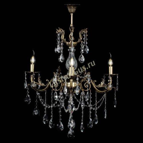 Люстра бронзовая Кассандра Алфея №3/1 звездочка в Ростове-на-Дону Гусь Хрустальный