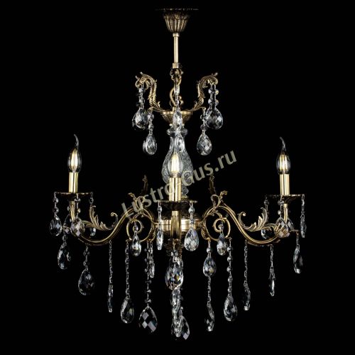Люстра бронзовая Кассандра Алфея №3/2 баден в Ростове-на-Дону Гусь Хрустальный