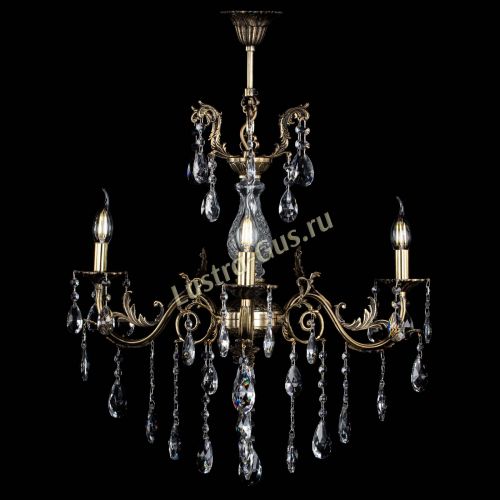 Люстра бронзовая Кассандра Алфея №3/2 журавлик в Ростове-на-Дону Гусь Хрустальный